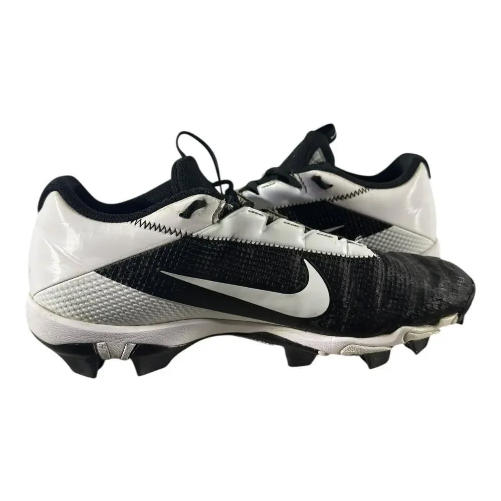Nike Vapor Edge Shark 2 Football Cleats Men Size 9 Black White DH5088-001